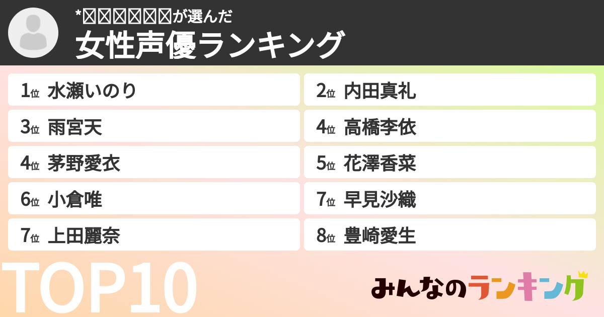 *ððð§ðð©ð€ããã®ã女æ§å£°åªã©ã³ãã³ã°ã