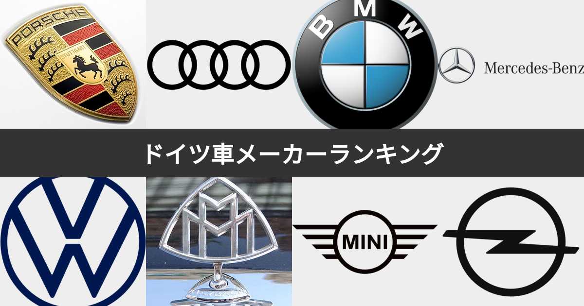 ドイツ車メーカー人気ランキング みんなの好きなブランドは みんなのランキング