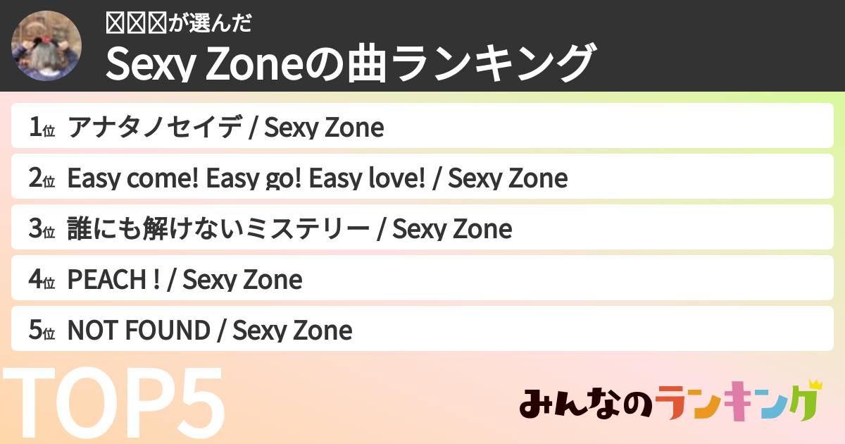 𝚊𝚢𝚊さんの「timeleszの曲ランキング」