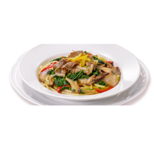 黒毛和牛ときのこの和風ソース