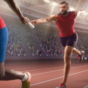 陸上:男子4×100mリレー
