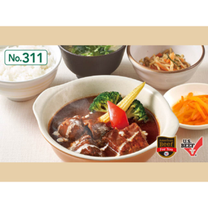 特選ごろっとお肉のビーフシチュー和食セット