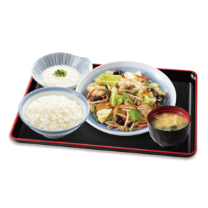 6種野菜の野菜炒め定食