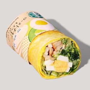 ローストチキン&エッグ サラダラップ