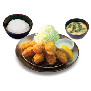 たっぷりカキフライ定食