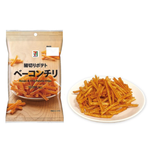 セブンプレミアム 細切りポテト ベーコンチリ味