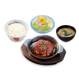 ビーフハンバーグステーキ定食