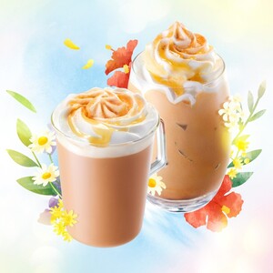 アールグレイ ブーケ & ティー ラテ