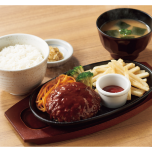 デミハンバーグ定食