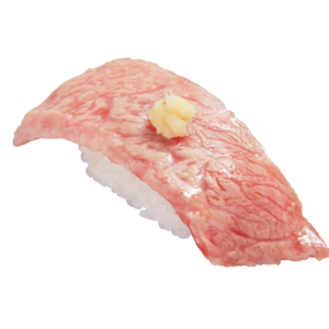 ドでか400kg級 本鮪大とろ炙り 山わさびのせ