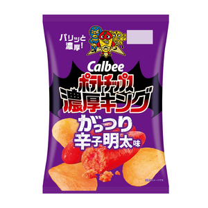 カルビー ポテトチップス濃厚キング がっつり辛子明太味