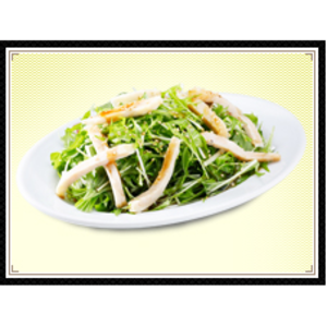 蒸し鶏と豆腐サラダ