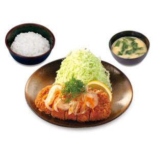 エスカベッシュ風ロースかつ定食