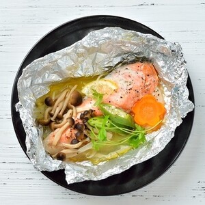 鮭のホイル焼き