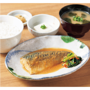 サバの味噌煮定食