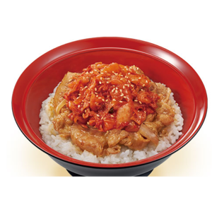 キムチ豚生姜焼き丼