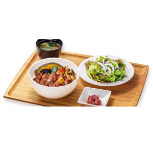 アンガスサーロインステーキ丼