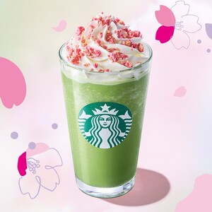 さくら 咲くサク 抹茶 フラペチーノ®