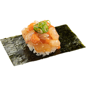 まぼろしの海鮮ユッケ包み