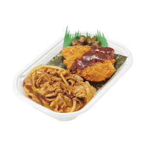 しょうが焼&とんかつ弁当
