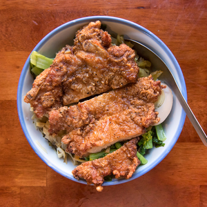 パイコーファン(排骨飯)