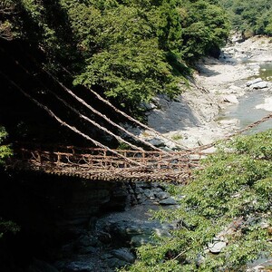 祖谷のかずら橋