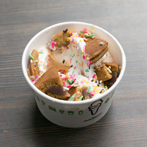 レッドビーンパンケーキコンクリート