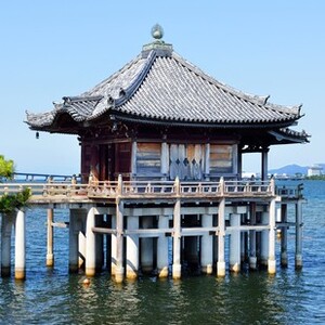 満月寺・浮御堂(滋賀県)