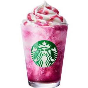 山梨 ててっ!! ぶどう ホワイト チョコレート クリーム フラペチーノ
