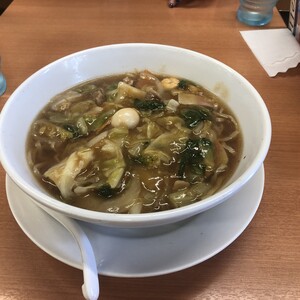 五目あんかけラーメン