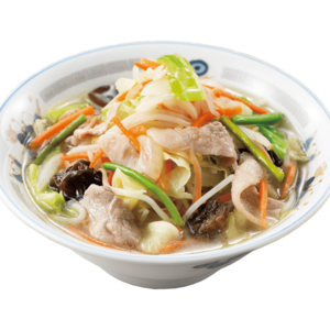 野菜たっぷりタンメン(山田うどん食堂)