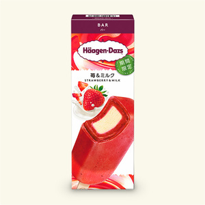 ハーゲンダッツ バー 苺&ミルク