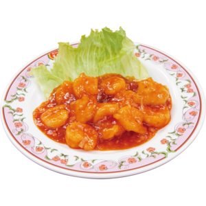海老のチリソース(餃子の王将)