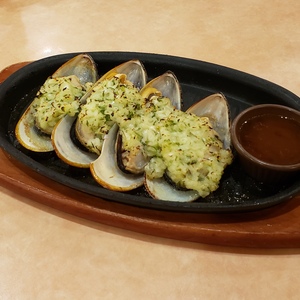 ムール貝のガーリック焼き