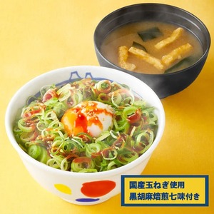 ネギたっぷりプレミアム旨辛ネギたま牛めし