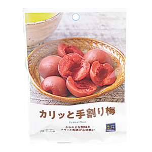 ローソン カリッと手割り梅