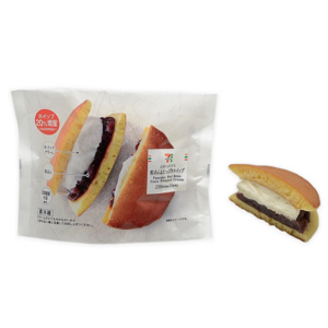 セブンイレブン ふわっとどら 粒あん&ホイップ