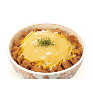 とろ〜り3種のチーズ牛丼