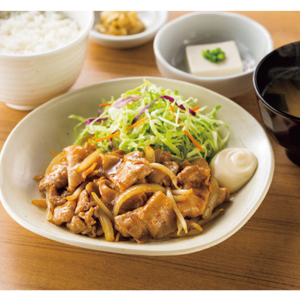 しょうが焼定食