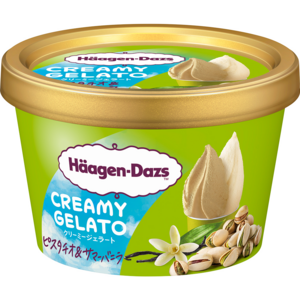 ハーゲンダッツ ミニカップ CREAMY GELATO ピスタチオ&サマーバニラ