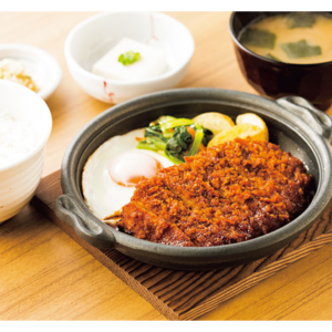 味噌かつ煮定食