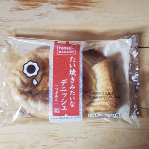 ファミリーマート たい焼きみたいなデニッシュ(つぶあん)