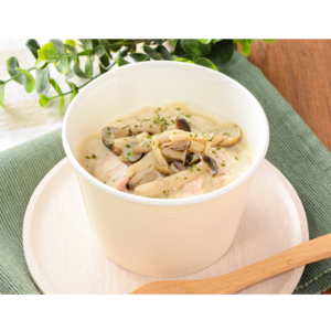 ローソン もっちりパスタ!きのこクリームスープ