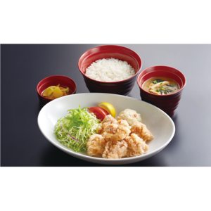 若鶏の唐揚げ定食