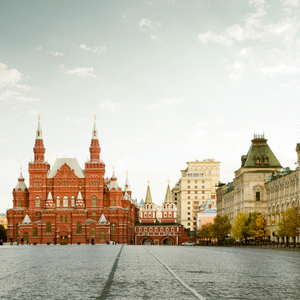 モスクワのクレムリンと赤の広場