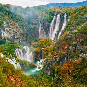 プリトヴィッツェ湖群国立公園（クロアチア）