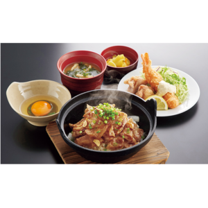 アツアツすたみな豚丼定食