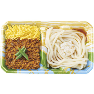 キーマカレー&おろしうどん