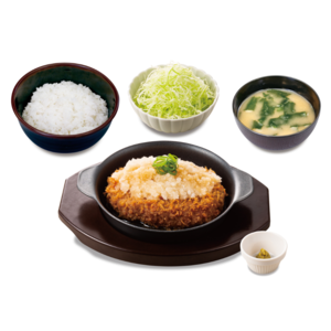 ごちそうハンバーグ定食(おろしソース)