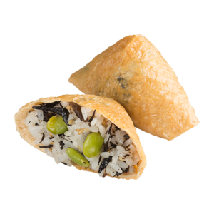 季節のいなり（枝豆・ひじき）